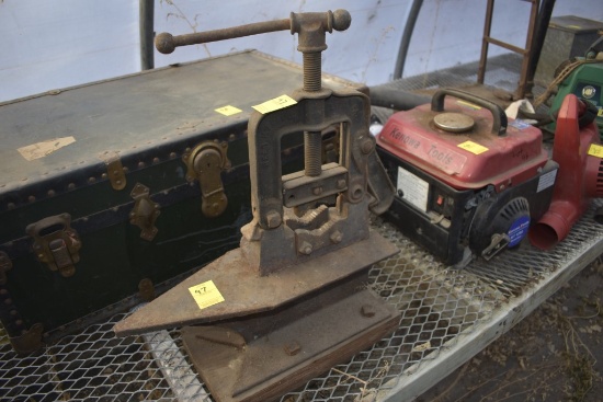 Homemade Anvil and pipe vice