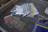 22 various license and novelty Plates