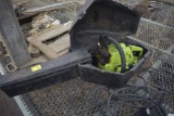 Poulan Counter Vibe 3400 chainsaw in case