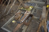 saws, hammer heads, pallet, some misc sockets, etc