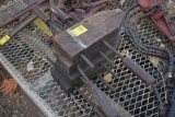 4 antique wood clamps