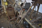 Antique Material Cart