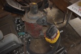Garage Vac with turbo and small yellow shop vac