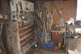 Contents of corner of barn