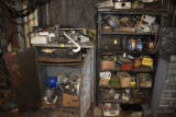 Cabinet and shelf with contents