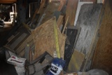 Large Group of plywood material