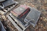 Pallet with 4 misc radiators