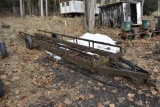 Trailer made for roll of containers