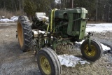 John Deere 40 High Crop Cultivating Tractor PICTURE OF SERIAL NUMBER ADDED