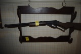 Red Ryder BB gun that works and gun rack