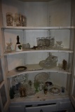 Contents of corner hutch