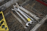 8 Large SAE Wrenches