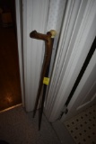 ivory top cane and wooden cane
