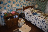 single Bed, Chair, Table and little dresser