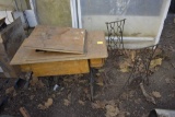 Home Mark electric Sewing machine in Singer Stand and Singer Cast base