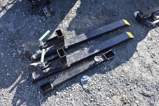 Bolt On Pallet forks for a bucket