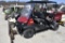 Mule 3010 Four Seat Side by Side utility Vehicle with Snow Plow