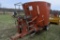 Kuhn 1360 vertical TMR mixer with digital Scale