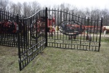 Brand New 20' entrance Gates with Elk Scene