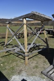 Wooden Supports for a Tree Stand