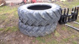 Pair of Michelin 520/85R42 tires