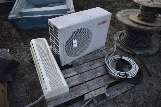 WALL MOUNT Sanyo Air Conditioner with Cassette