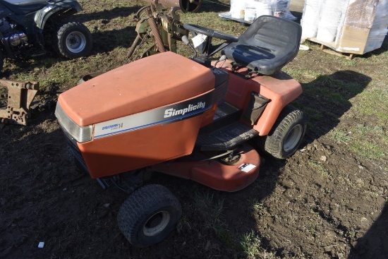 Simplicity 14 Lawn Tractor