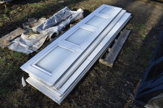 4 Sections of Garage Door