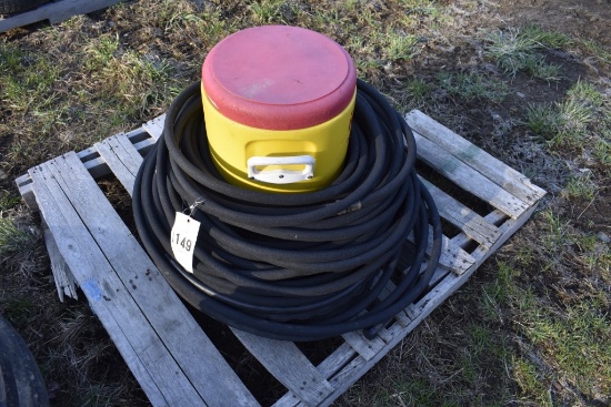 Leaker hose with cooler