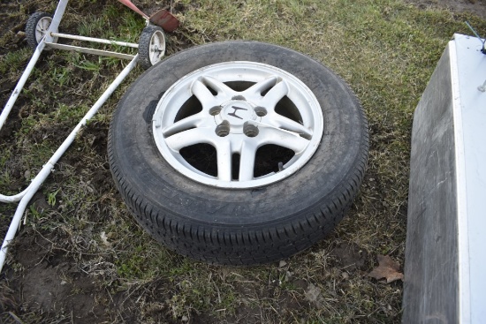 Tire on Honda Rim
