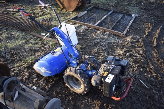 BCS Self Propelled Unit with Rototiller Attachment