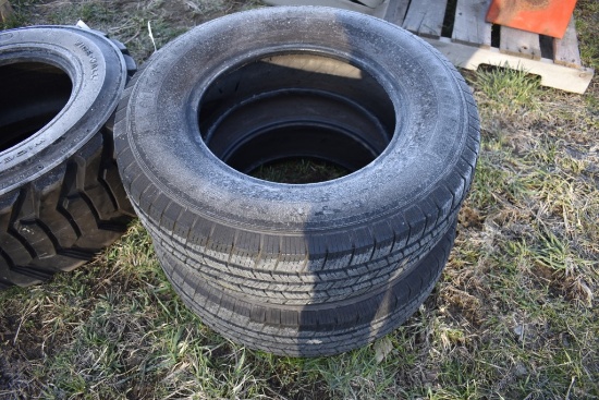 Pair of Michelin 225-75R16 Tires