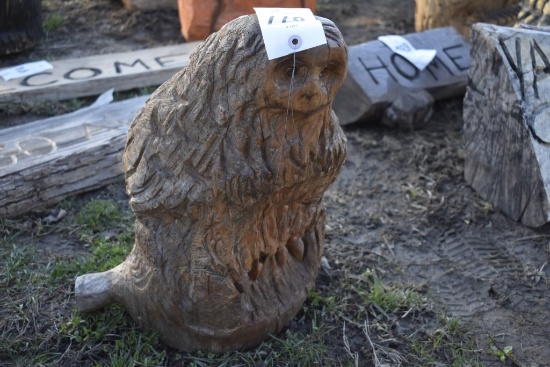 Wood Creature Carving