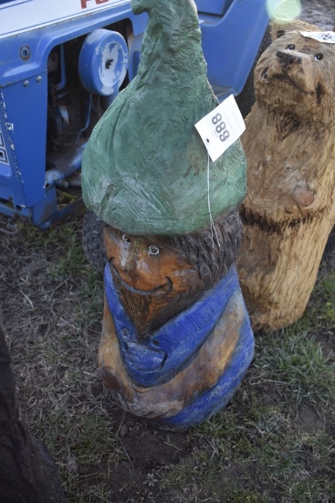 Garden Gnome Carving