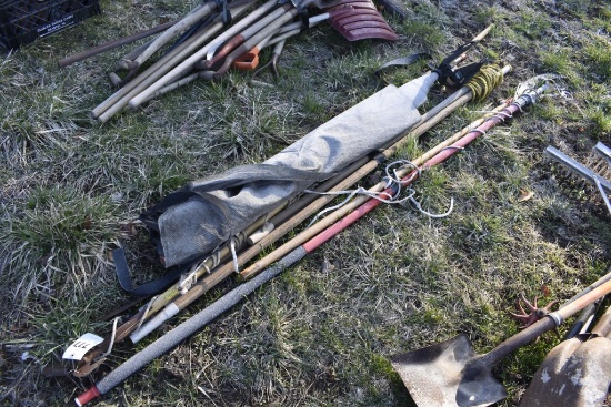 Group of Yard Tools