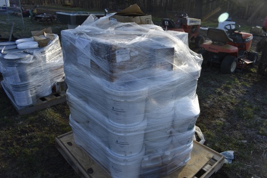 Pallet of Permacoat light gray primers