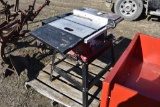 Skilsaw Table Saw On Stand