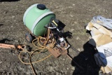 Electric Sprayer on Trailer