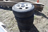 4 Crosswind 235/70R16 Tires on 5 Lug Rims Fit Ford Escape