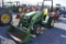 John Deere 4410 Tractor with Loader