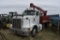 1994 Peterbilt 377 Material Truck with hydralift boom