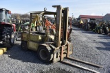 Mitsubishi FD 35A 2 stage fork truck