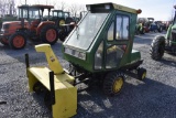 John Deere F925 Lawn Tractor with Snow Blower attachment