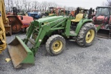 John Deere 4610 Tractor Loader Backhoe