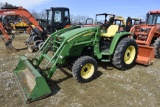 John deere 4120 tractor with Loader