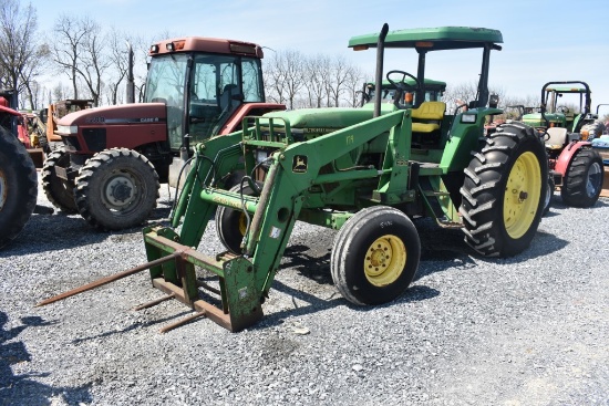 John Deere 6300 tractor with Loader