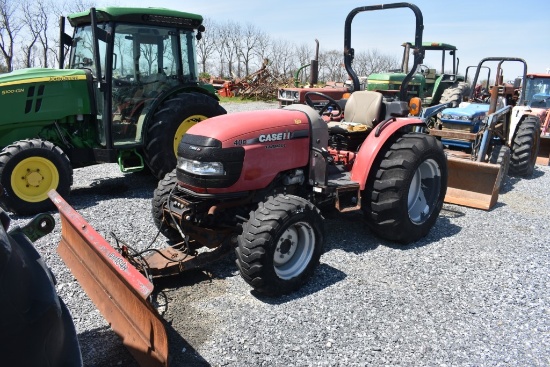 Case International Farmall 40B tractor with Front Blade