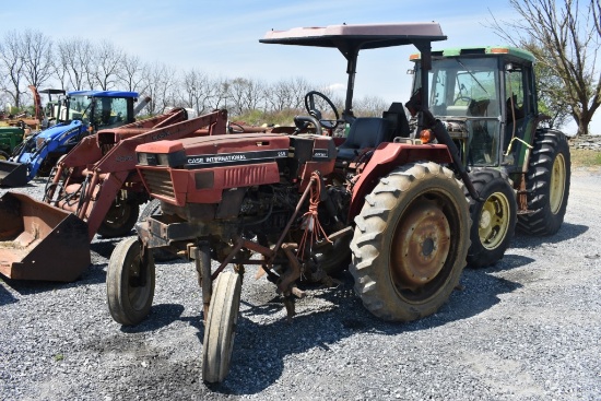 Case International 265 Offset Cultivating Tractor