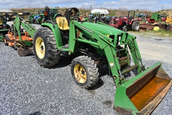 John Deere 4610 Tractor Loader Backhoe