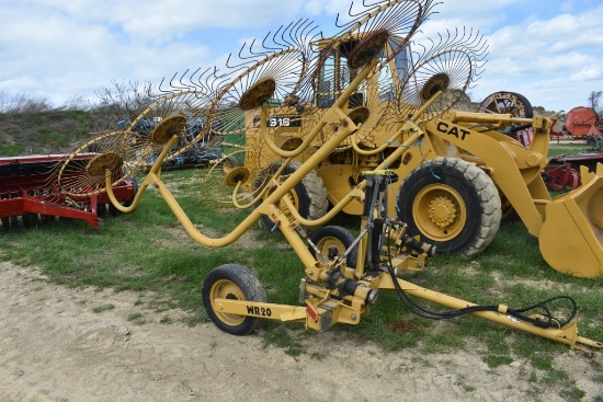 Vermeer WR20 8 Star wheel Rake